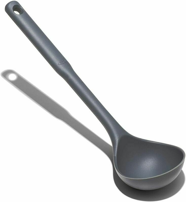 Image - OXO Good Grips Silicone Everyday Flexible Ladle, Black