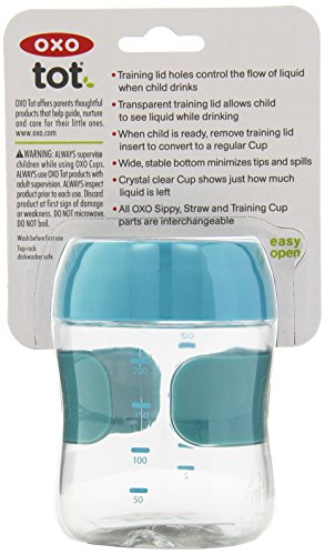 Image - OXO TOT Training Cup, Light Blue, 200ml
