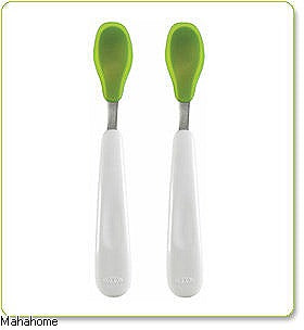 Image - OXO TOT Feeding Spoon Set with Soft Silicone