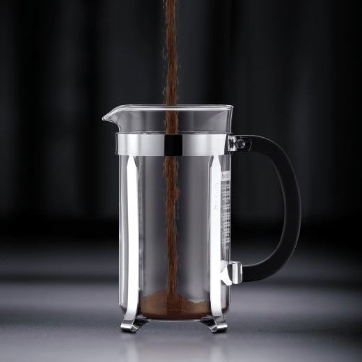 Image - Bodum CHAMBORD French Press Coffee Maker, 12 Cup, 1.5L, 51oz, Stainless Steel
