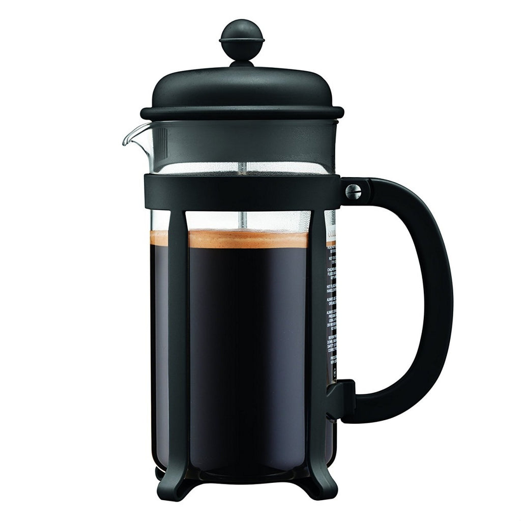 Image - Bodum JAVA French Press Coffee Maker, Black, 8 Cup, 1L