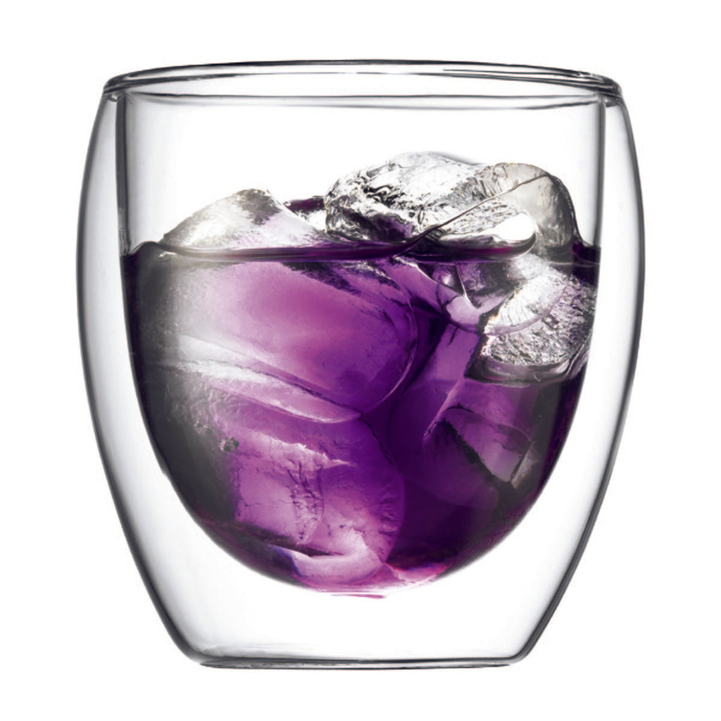 Image - Bodum PAVINA® 2pcs Glass, Double Wall, Small, 0.25L, 8oz