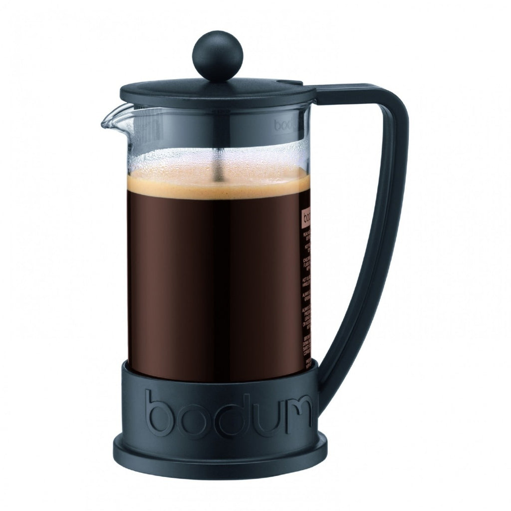 Image - Bodum BRAZIL French Press Coffee Maker, 3cup, 0.35L, 12oz, Black