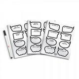 Image - Kitchen Craft Fred Chitchats Drink Markers, White