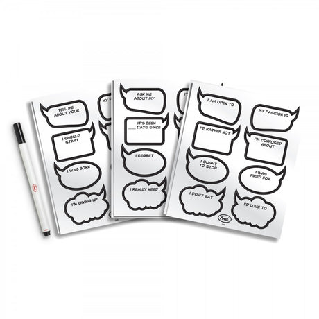 Image - Kitchen Craft Fred Chitchats Drink Markers, White