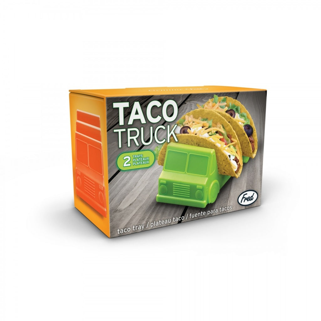 Image - Kitchen Craft Fred Taco Truck Taco Tray, Green and Orange