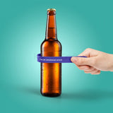 Image - Kitchen Craft Fred Slap Happy Slap Bracelet Drink Markers, Blue