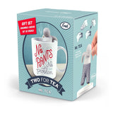 Image - Fred TWO FOR TEA Mug & Tea Infuser Gift Set, White