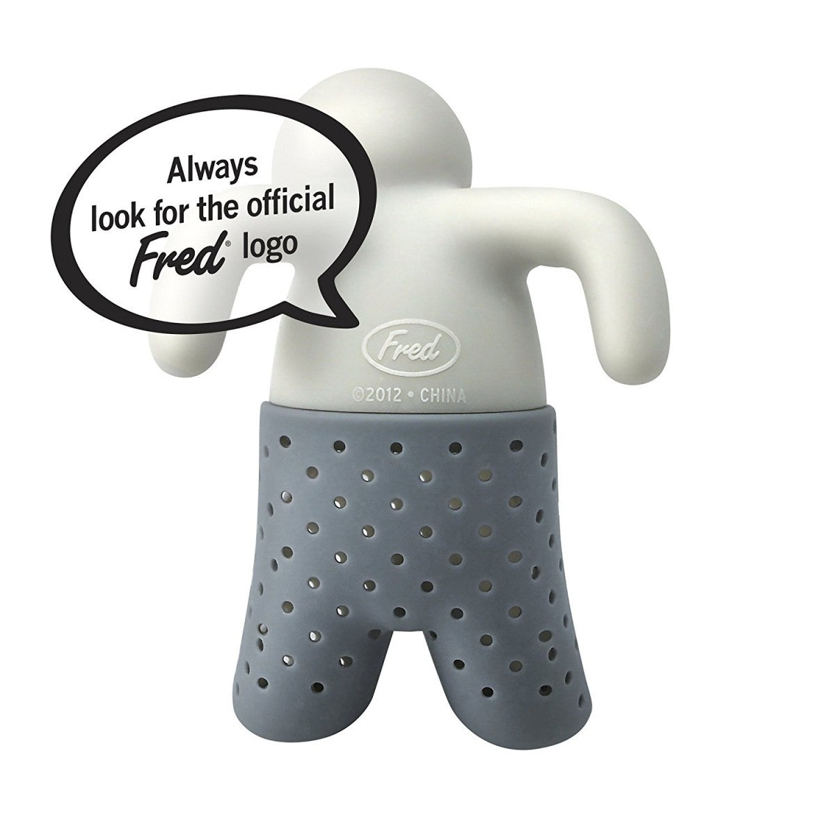 Image - Fred TWO FOR TEA Mug & Tea Infuser Gift Set, White