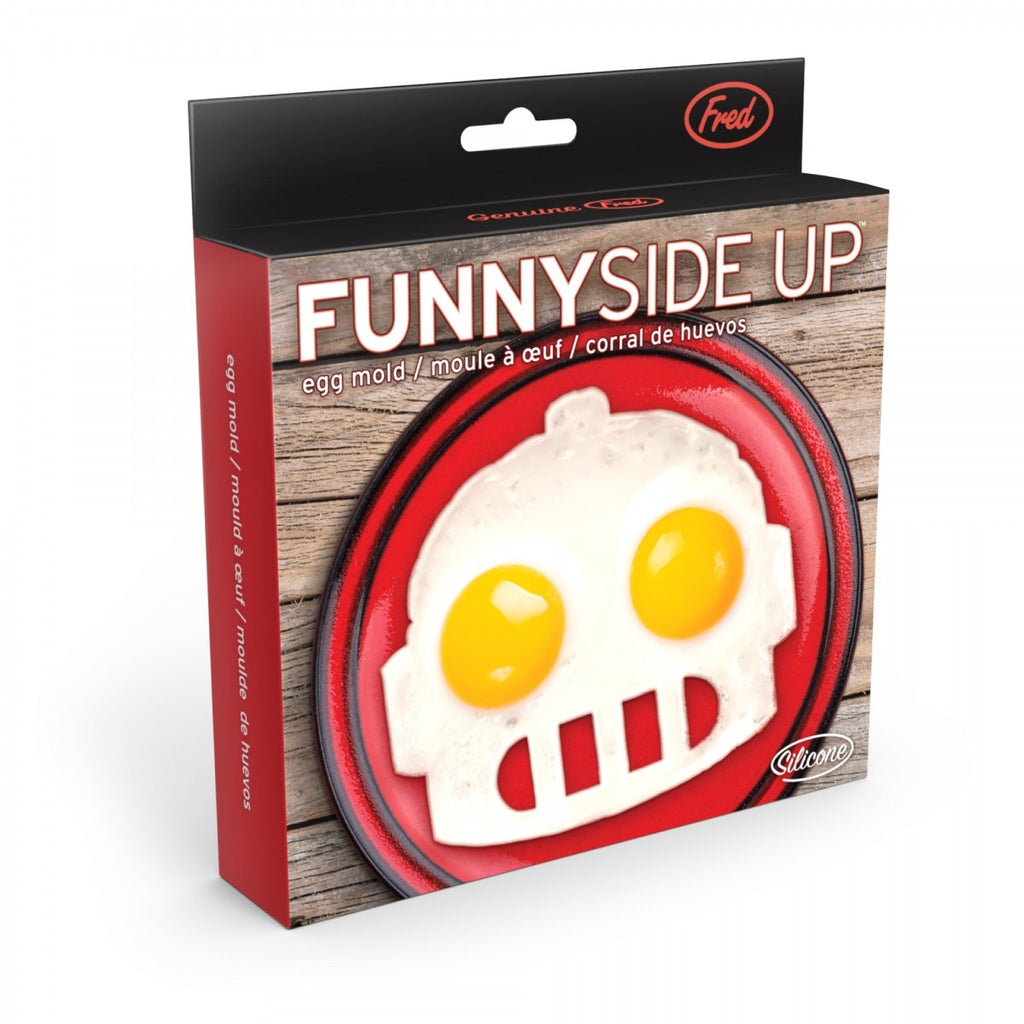 Image - Kitchen Craft Fred Funny Side Up Robot Egg Mould, Red