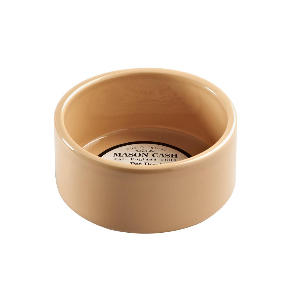Image - Mason Cash Cane Pet Bowl, 18cm, Brown