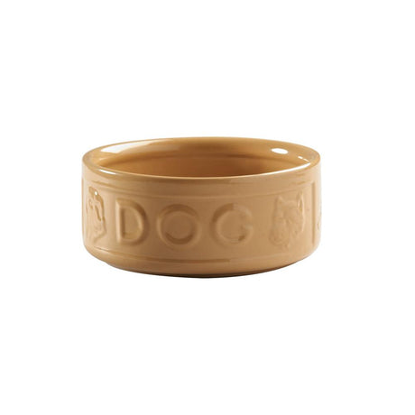 Mason Cash Lettered Dog Bowl, 15cm, Cane 