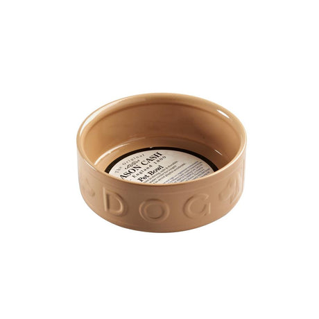 Mason Cash Lettered Dog Bowl, 15cm, Cane 