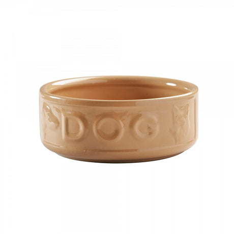 Mason Cash Cane Lettered Dog Bowl, 18cm