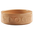 Mason Cash Lettered Dog Bowl, 25cm, Cane