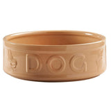 Mason Cash Lettered Dog Bowl, 25cm, Cane
