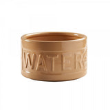 Mason Cash Lettered Dog Water Bowl, 15cm, Cane 