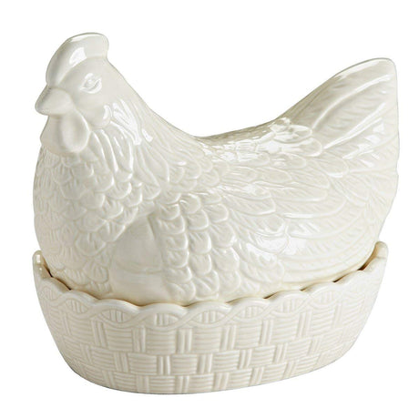 Mason Cash  Large Hen Nest Storage, Cream