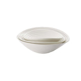 Portmeirion Sophie Conran Porcelain Salad Bowls, Set of 3, White