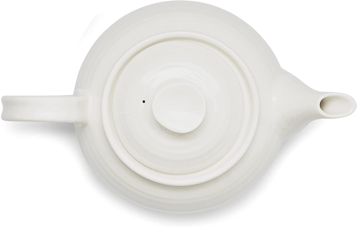 Portmeirion Sophie Conran 2 Pint Porcelain Teapot, White