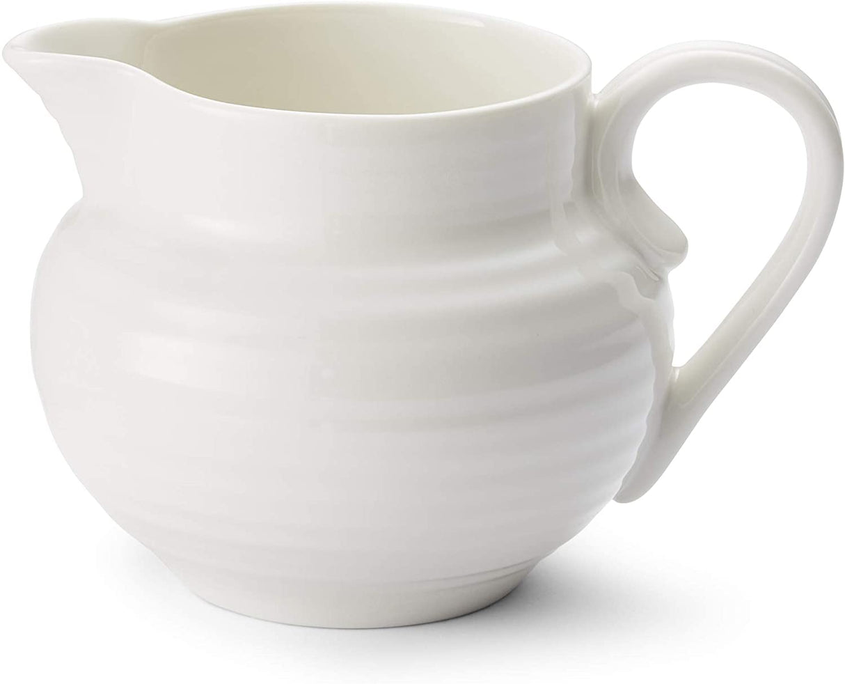 Portmeirion Sophie Conran Porcelain Cream Jug, White 