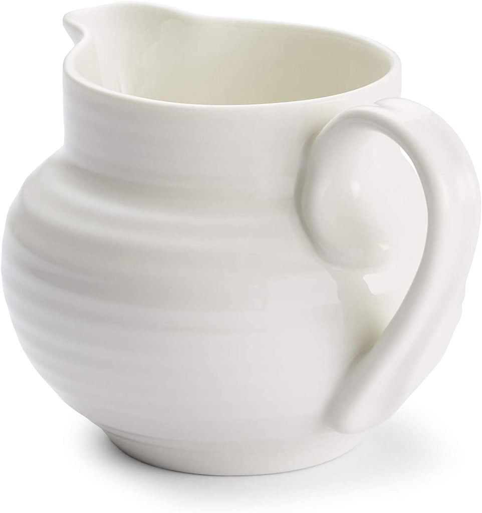 Portmeirion Sophie Conran Porcelain Cream Jug, White 