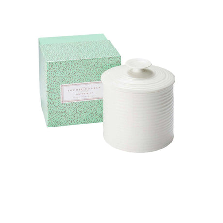 Portmeirion Sophie Conran Ceramic Large Storage Jar, 2.1 Litre, White