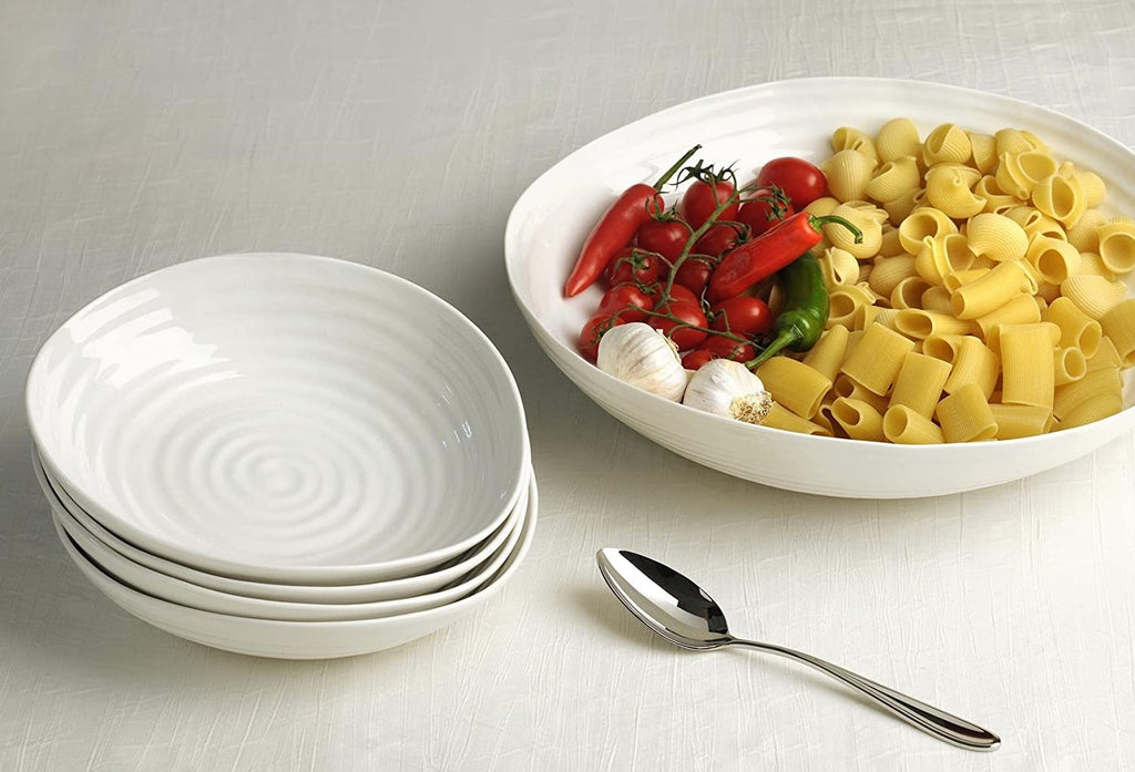 Image - Portmeirion Sophie Conran White Pasta Bowls Set of 4