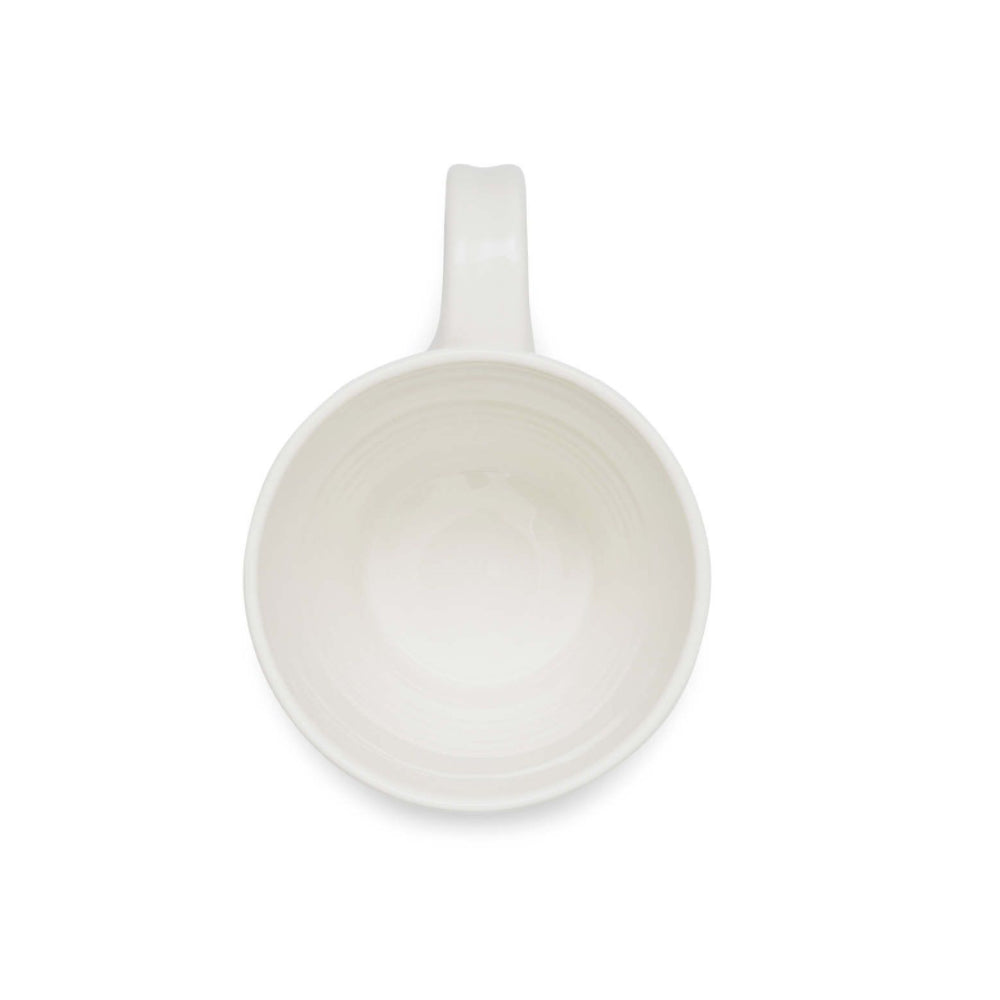 Portmeirion Sophie Conran Porcelain Small Solo Mugs, Set of 2, White