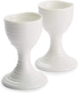 Portmeirion Sophie Conran Porcelain Egg Cups, Set of 2 ,White
