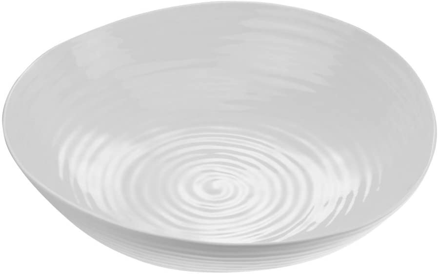 Portmeirion Sophie Conran Porcelain Large Statement Bowl, White