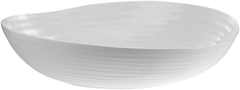 Portmeirion Sophie Conran Porcelain Large Statement Bowl, White