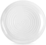 Portmeirion Sophie Conran Porcelain Coupe Buffet Plates, Set of 4 ,White