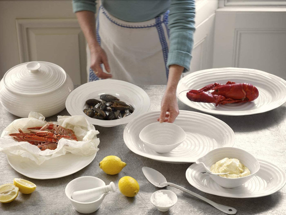 Portmeirion Sophie Conran Porcelain Large Platter, White