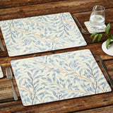 Image - Pimpernel Morris & Co. Willow Bough Blue Placemats Set Of 6