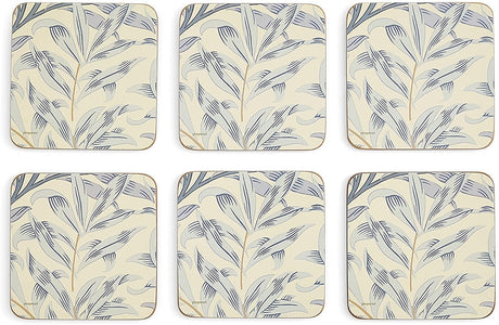 Image - Pimpernel Morris & Co. Willow Bough Blue Coasters Set Of 6