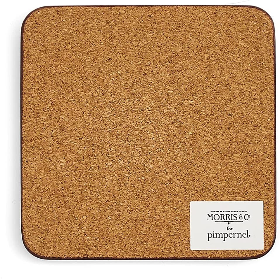 Image - Pimpernel Morris & Co. Willow Bough Blue Coasters Set Of 6