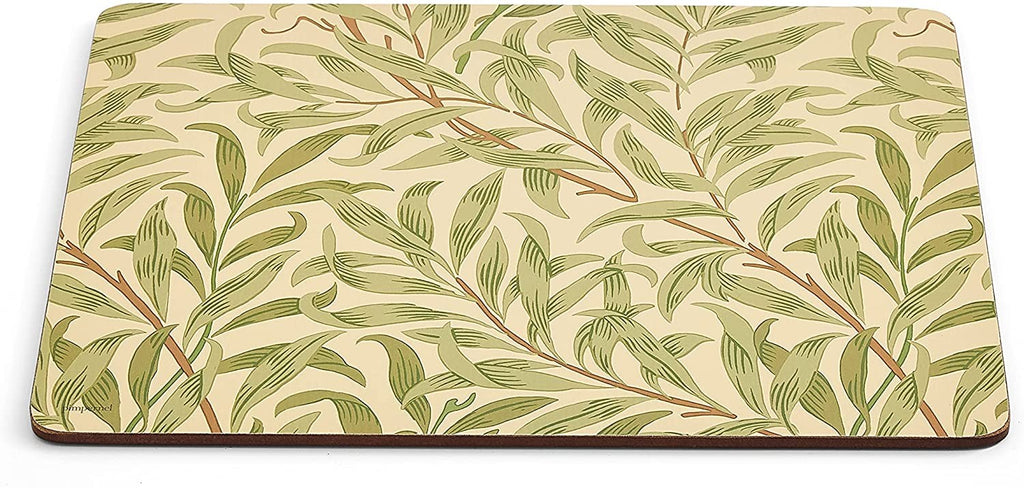 Image - Pimpernel Morris & Co. Willow Bough Green Placemats Set Of 6