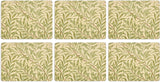 Image - Pimpernel Morris & Co. Willow Bough Green Placemats Set Of 6