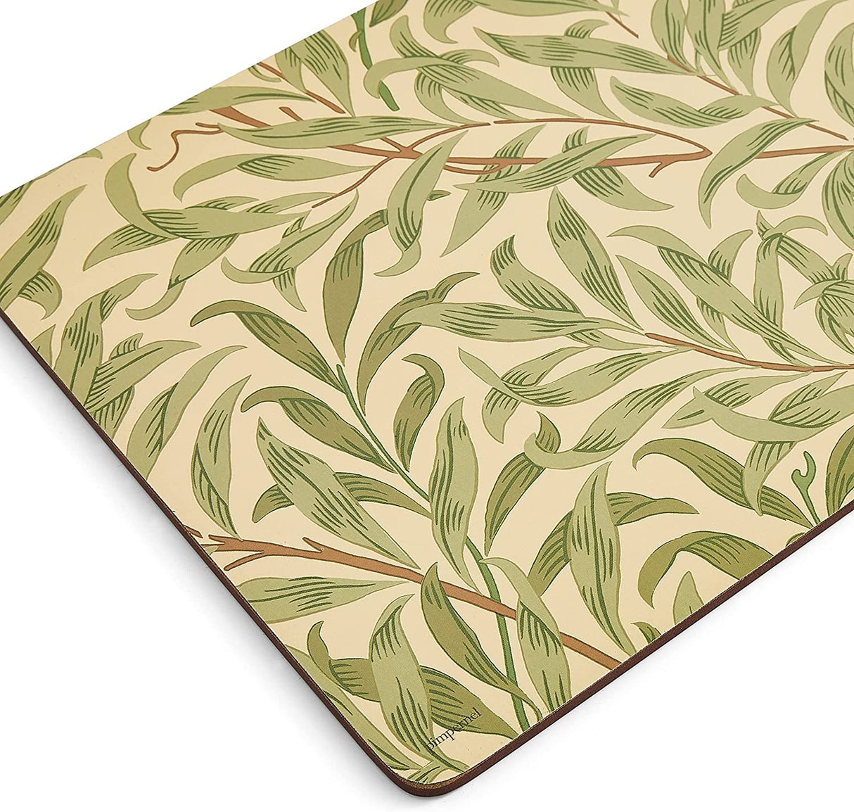 Image - Pimpernel Morris & Co. Willow Bough Green Placemats Set Of 6