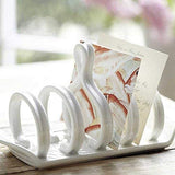 Portmeirion Sophie Conran Porcelain Toast Rack, White