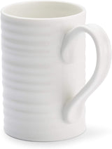 Portmeirion Sophie Conran Porcelain Tall Mug, Set Of 4, White
