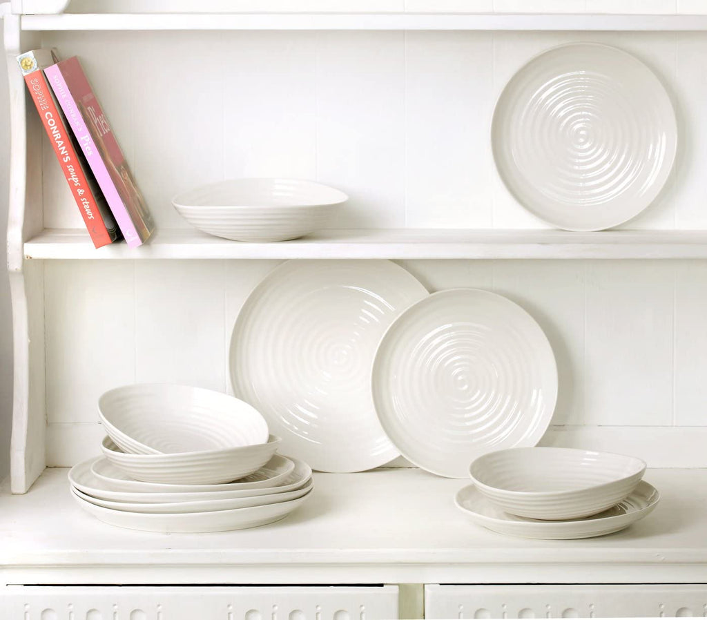 Image - Portmeirion Sophie Conran White Coupe Plate 10.5 Inches Set Of 4