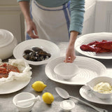 Portmeirion Sophie Conran Porcelain Bowls, Set of 4, White