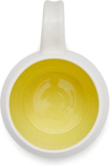 Portmeirion Sophie Conran Porcelain Honey Pot Barrel Mug, 10oz, Set Of 4, Sunshine