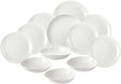 Portmeirion Sophie Conran Porcelain Coupe Dinner Set , 12 Piece Set,  White