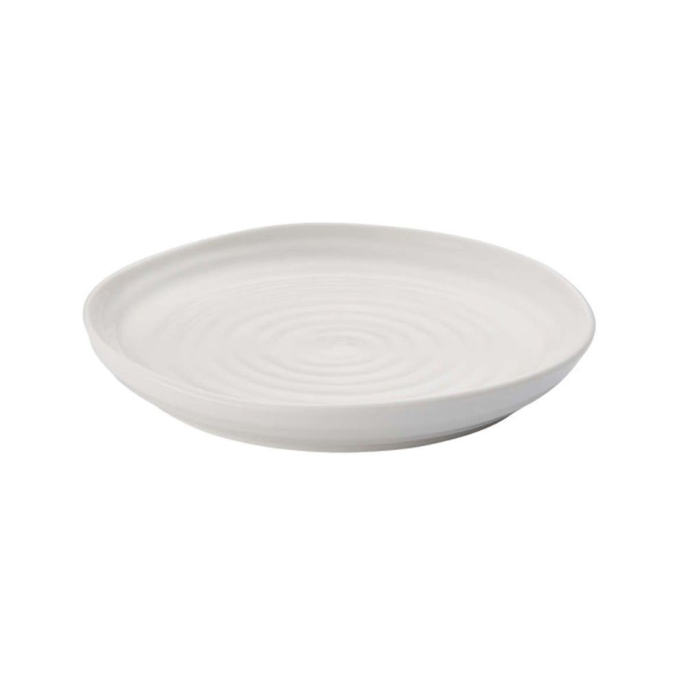 Portmeirion Sophie Conran Porcelain Coupe Plate, Set of 4, 6.5 Inch, White