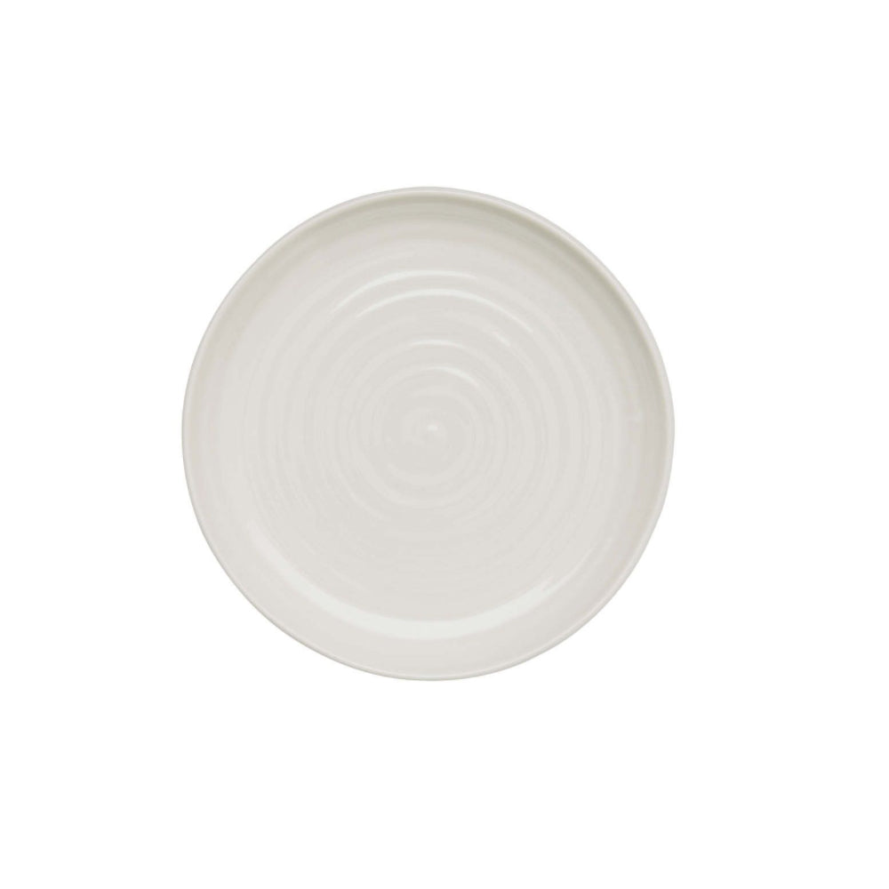 Portmeirion Sophie Conran Porcelain Coupe Plate, Set of 4, 6.5 Inch, White