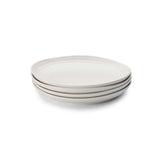 Portmeirion Sophie Conran Porcelain Coupe Plate, Set of 4, 4 Inch, White