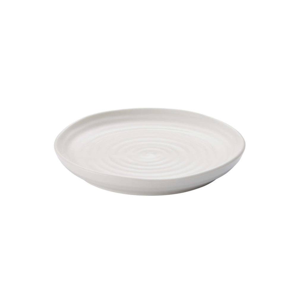 Portmeirion Sophie Conran Porcelain Coupe Plate, Set of 4, 4 Inch, White
